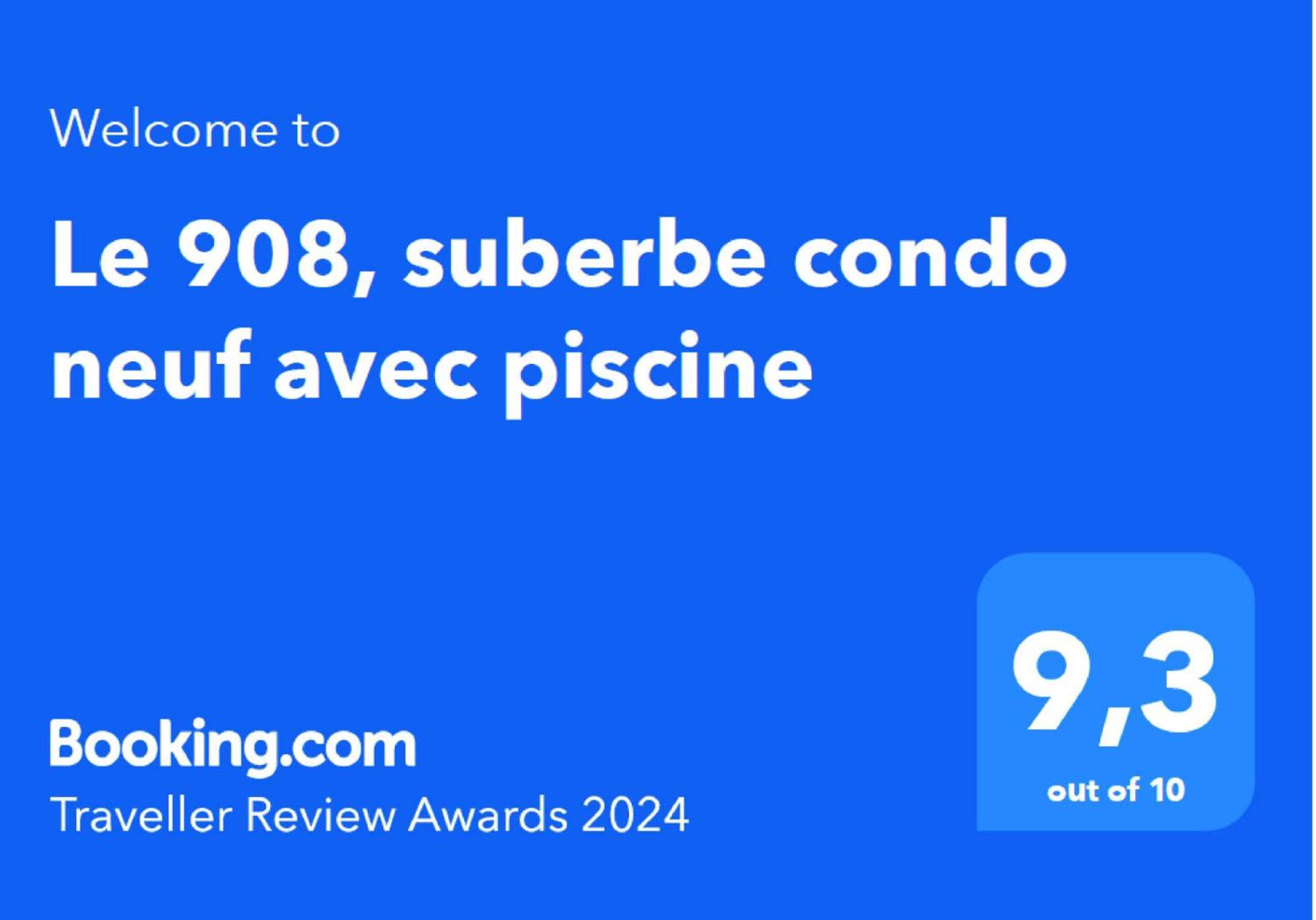 Le 908, Suberbe Condo Neuf Avec Piscine 퀘벡 외부 사진